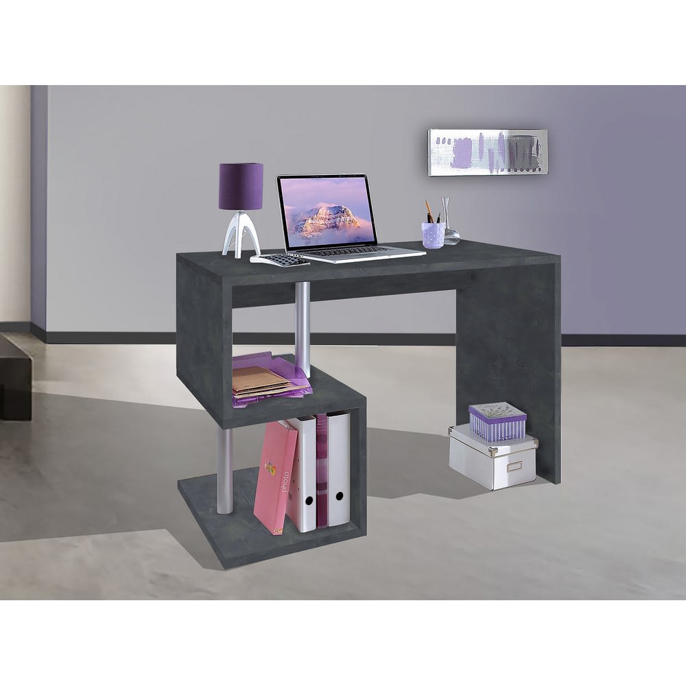 Scrivania Moderna Da Ufficio 100x50x77,5 nera - Web Furniture