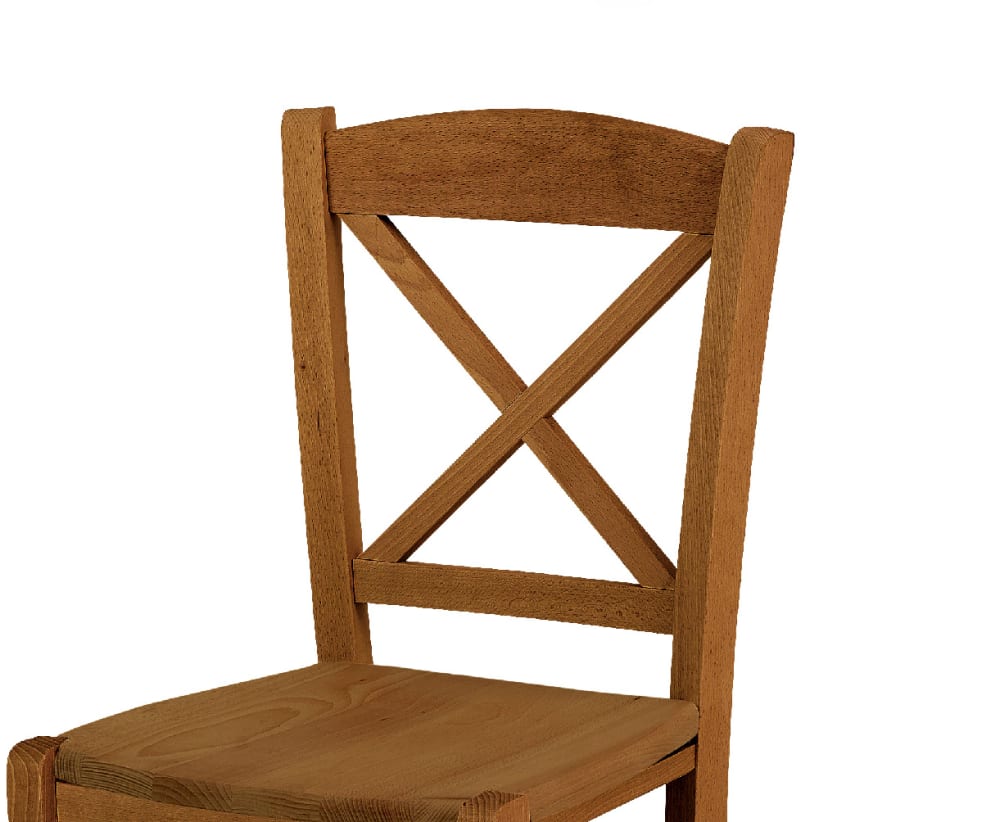 Set di 2 sedie in legno noce - Konte.Design