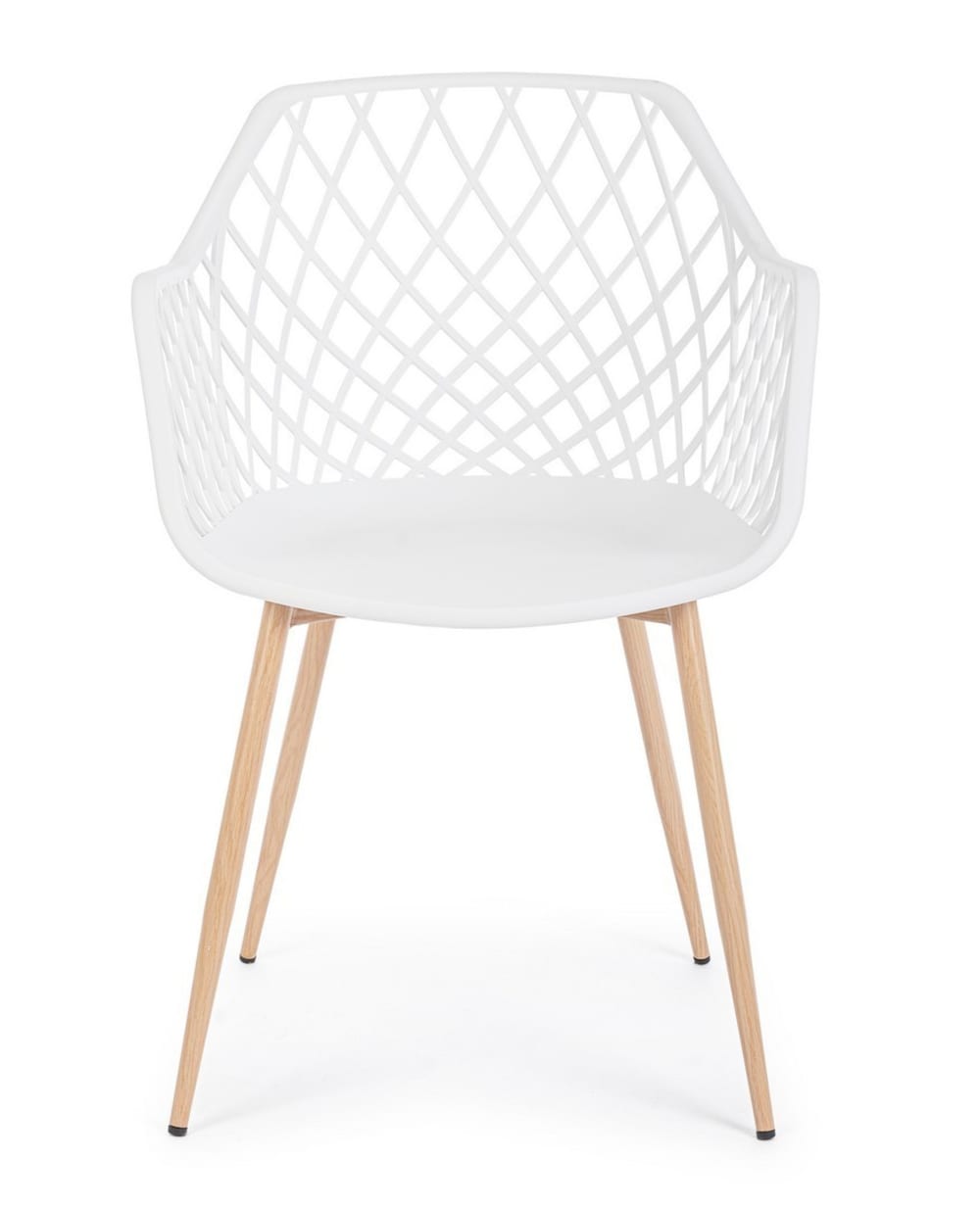 Set di 4 sedie colore bianco - Konte.Design