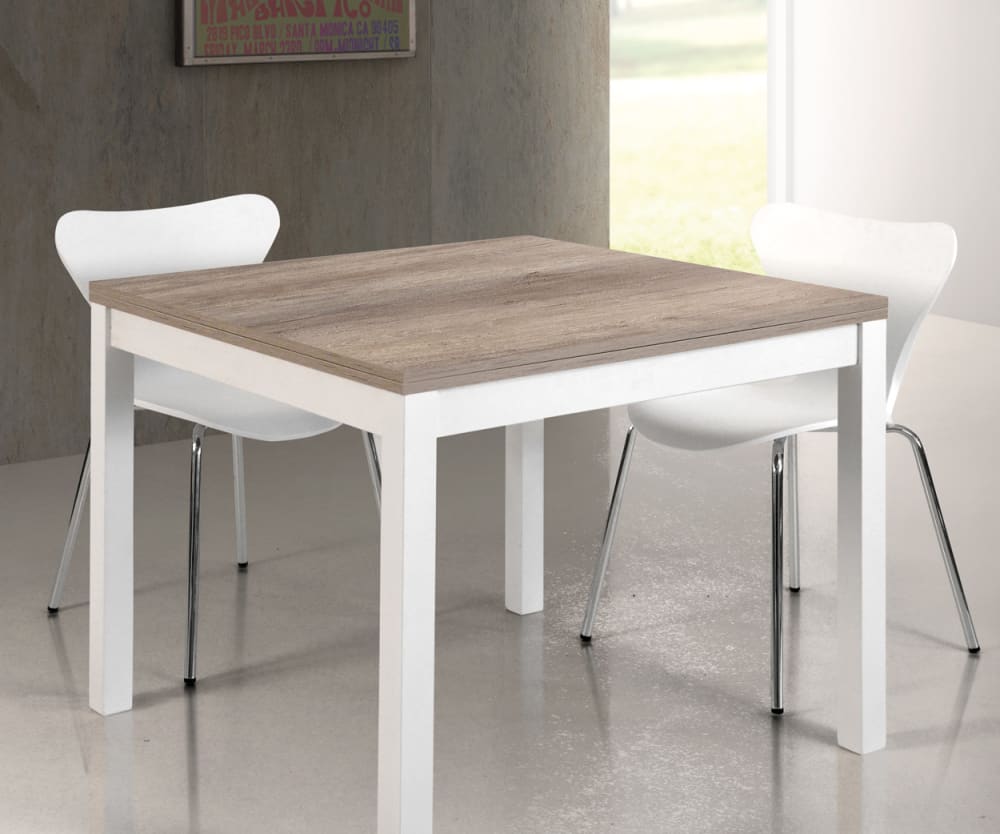 Set di 4 sedie in polipropilene bianche - Konte.Design