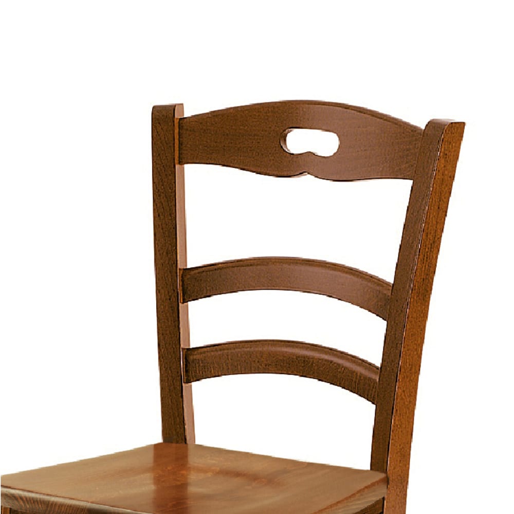 Set di 2 sedie in legno noce - Konte.Design
