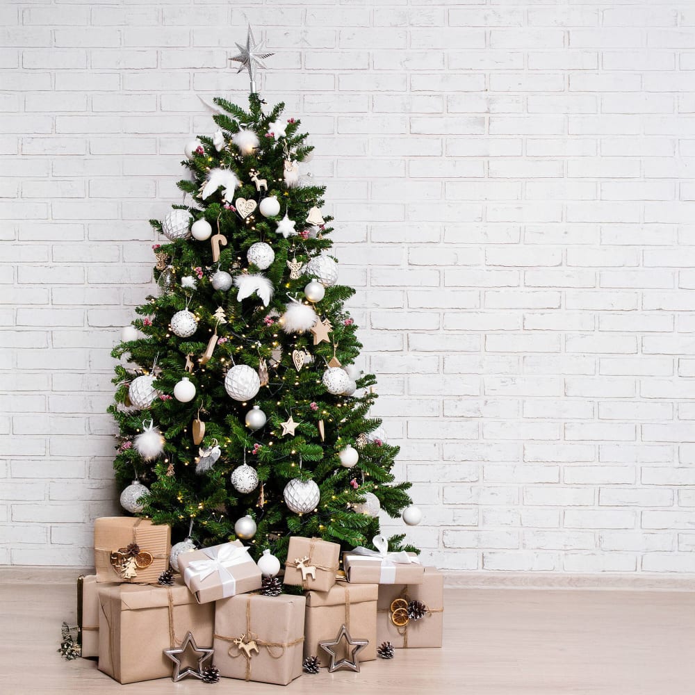 Grüner künstlicher Weihnachtsbaum, H 180 cm - Maisons Du Monde