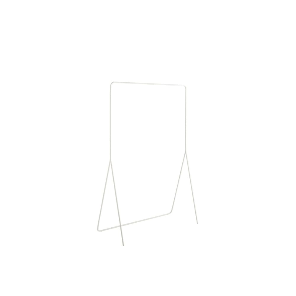 Portant à vêtements minimaliste en métal blanc 100 x 45 x 150 cm Portant à vêtements minimaliste en métal blanc 100 x 45 x 150 cm