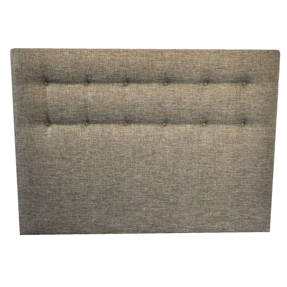Tete de lit capitonnee symbiose camel 160x115cm