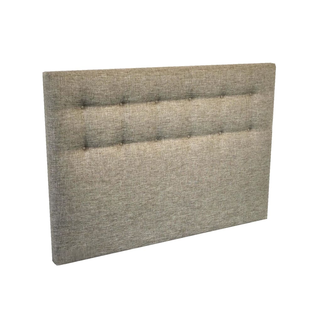 Tete de lit capitonnee - camel