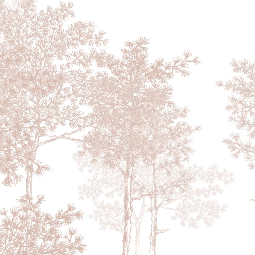 Papier peint balade dans les bois, beige 375 x 250cm — vue 4