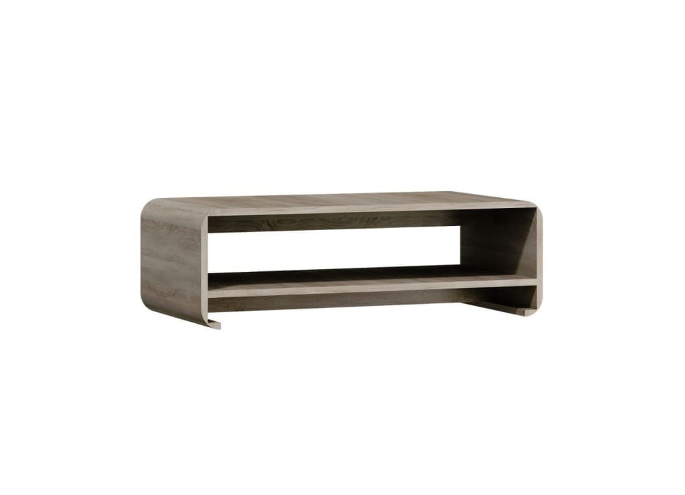 Table basse effet bois