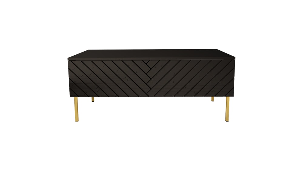 Table basse effet bois