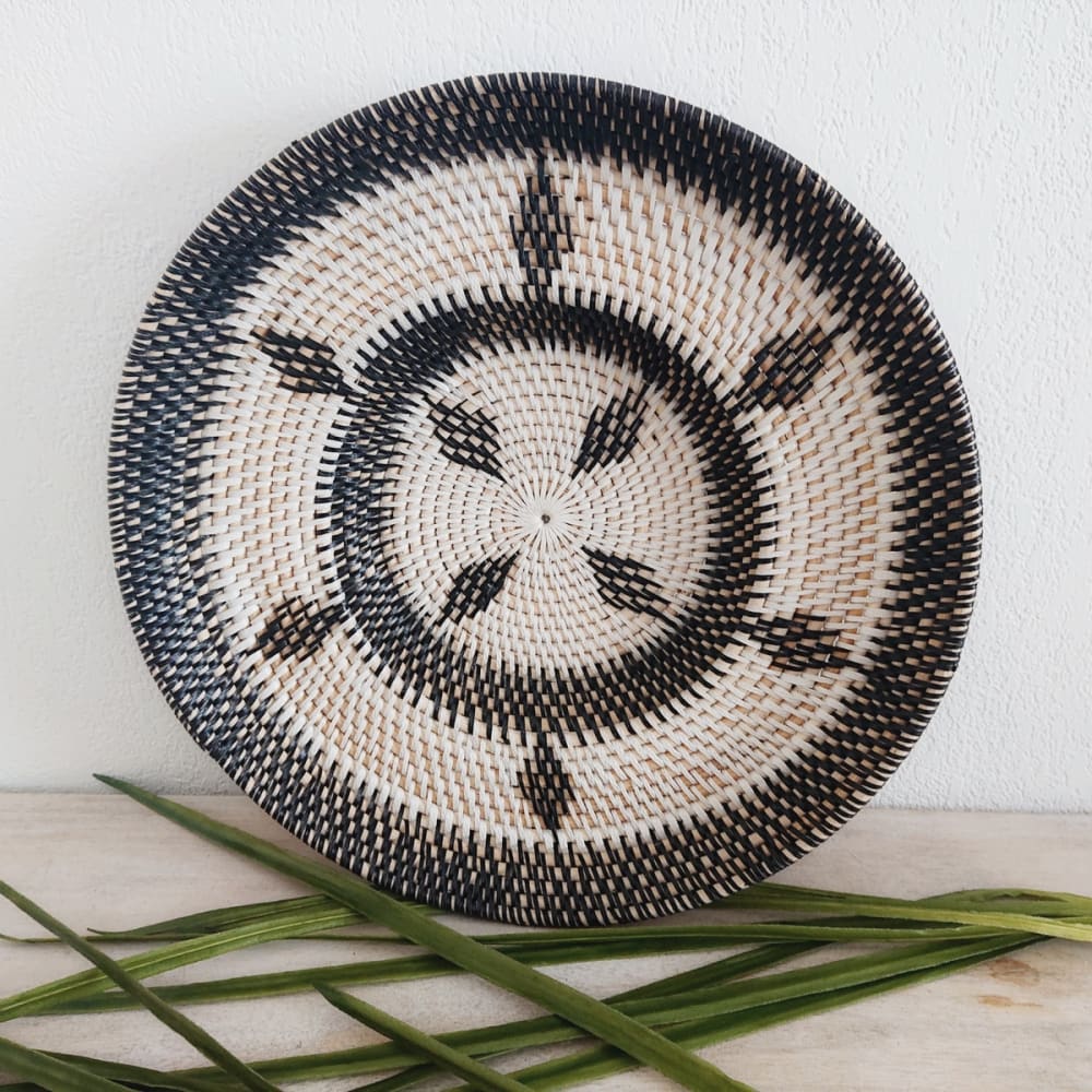 Vassoio rotondo in rattan D40cm - My Bliss Home