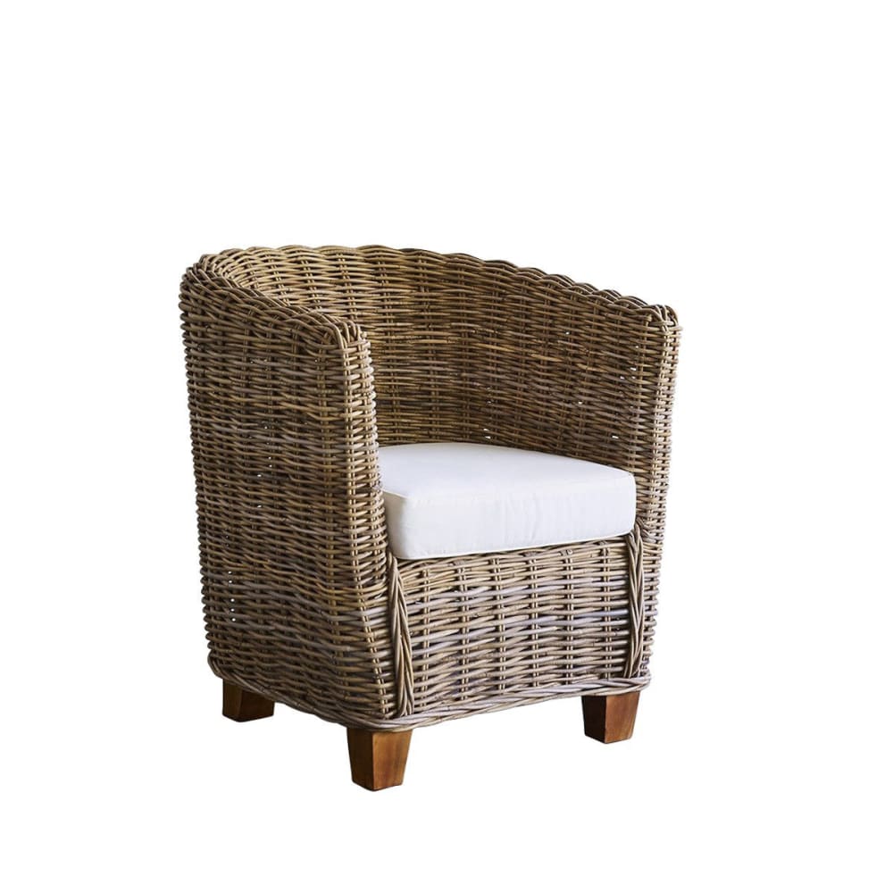 Fauteuil rond de jardin en kubu - Maisons du Monde