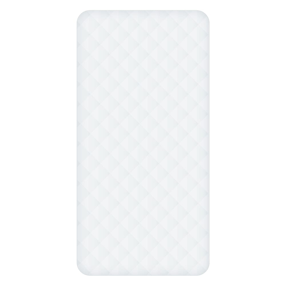 Materasso bambini memory foam schiuma fredda bianco 60 x 120 x 10
