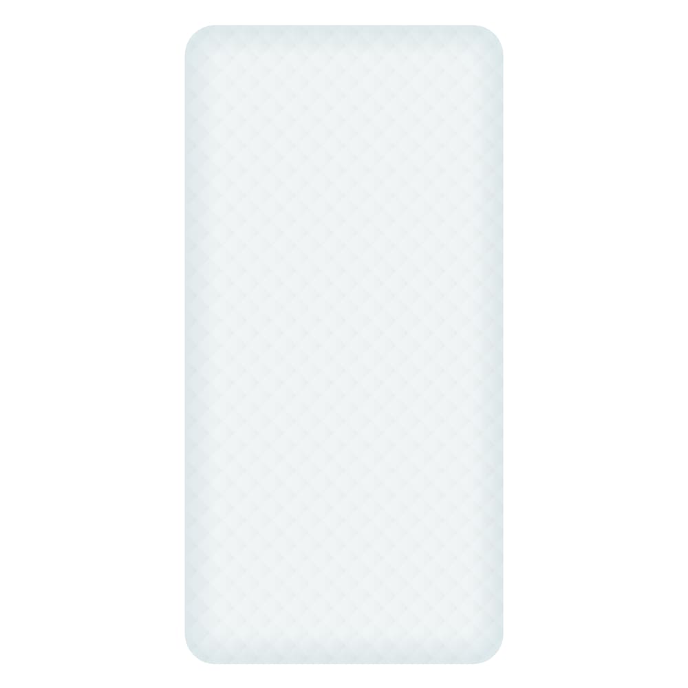 Materasso per letto bambini 90x200x10 cm in schiuma fredda bianco