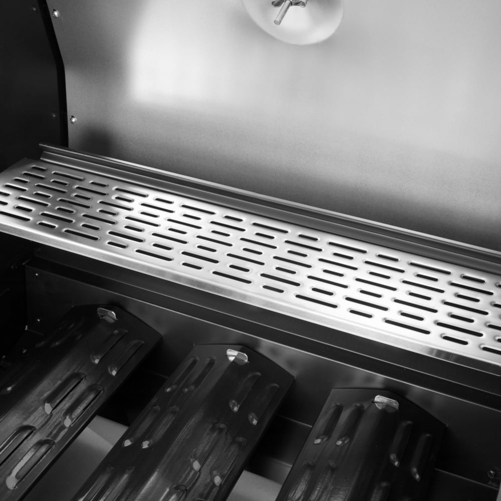 Cuisine extérieure modulable au gaz 3 brûleurs évier desserte