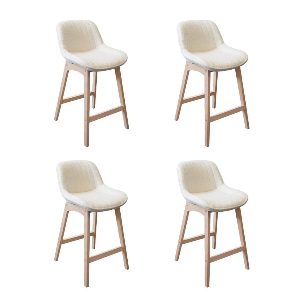 Lot de chaises  d'îlot - assise