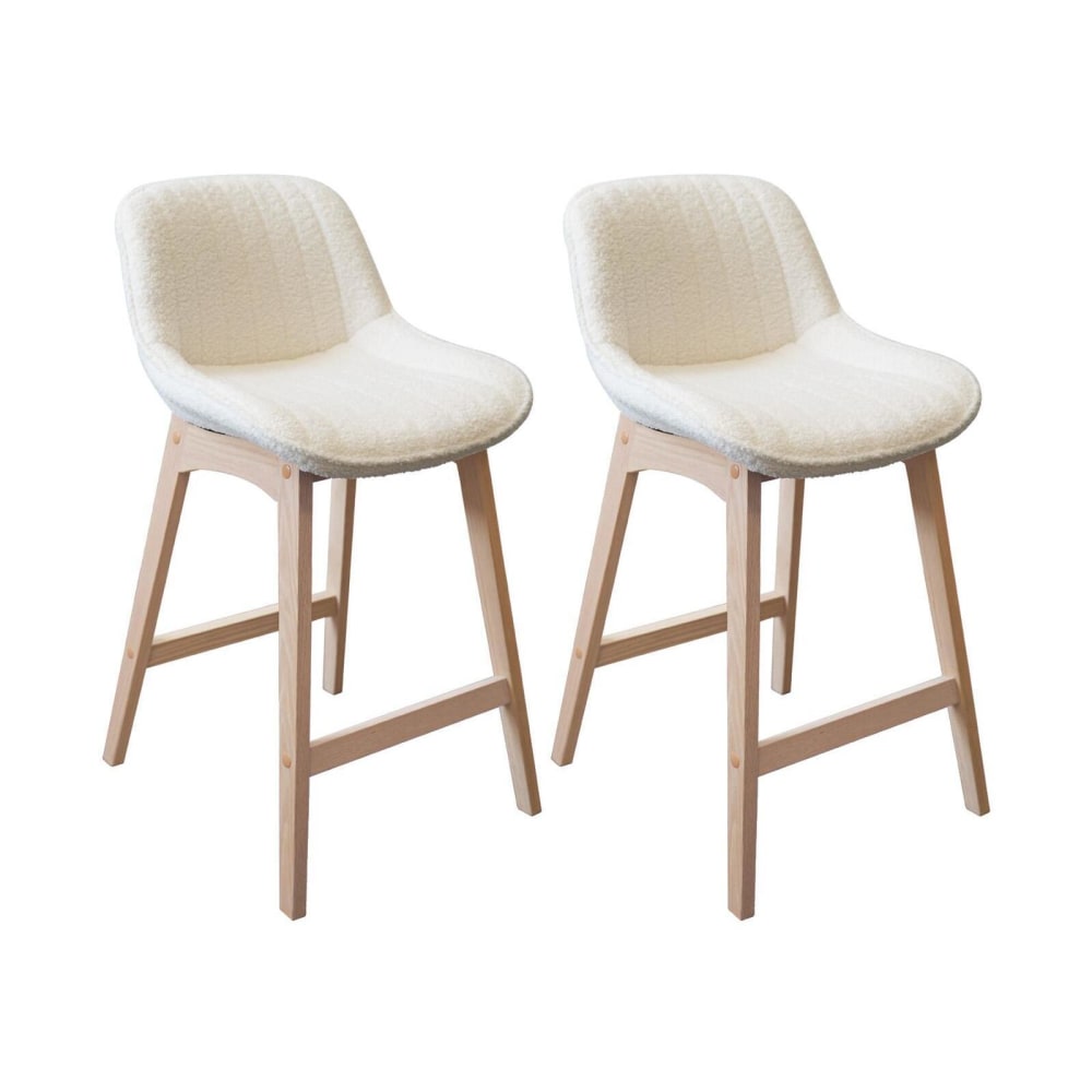 Lot de chaises  d'îlot - assise