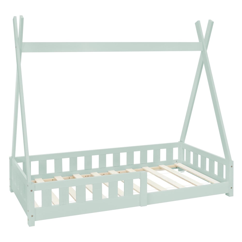 Lit tipi enfant 80x160cm - menthe