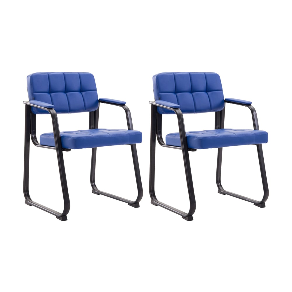 Lot 2 chaises avec pieds - pvc