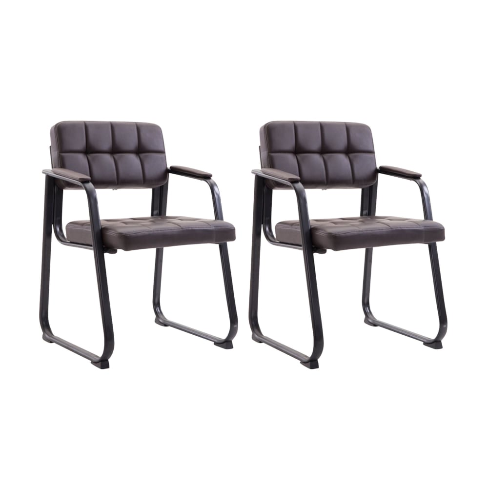 Lot 2 chaises avec pieds