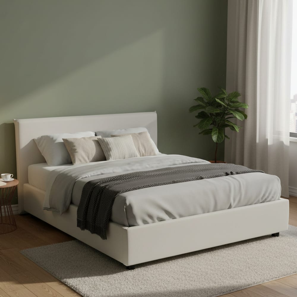 Letto alla francese bianco - Talamo Italia