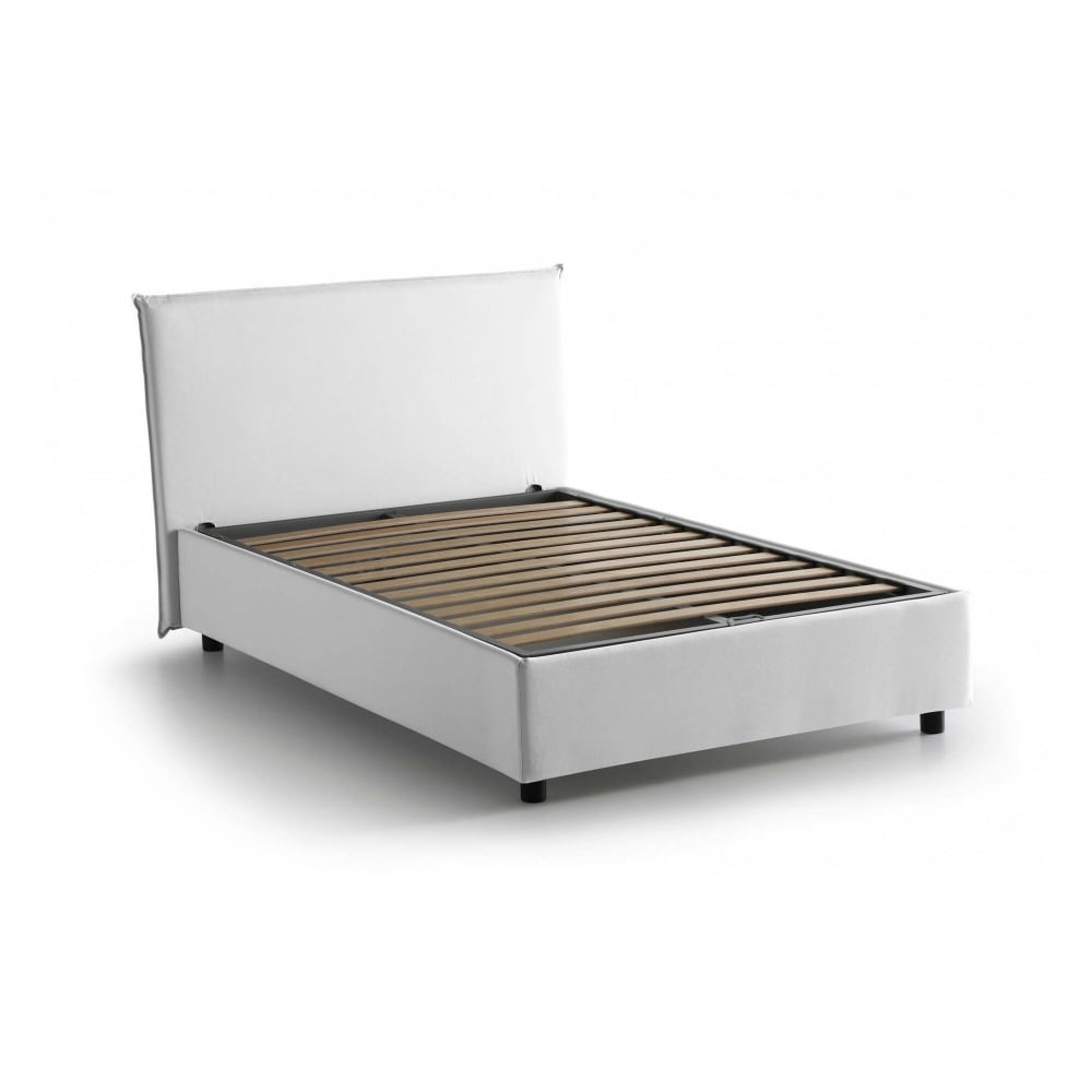 Letto alla francese bianco - Modello Contemporaneo - Bianco - Öko-Tex Zertifikat - LEGNO