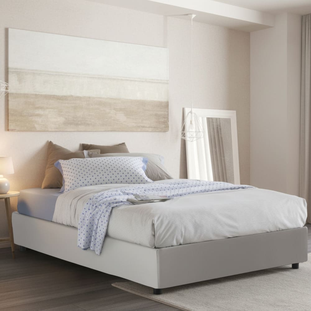Letto alla francese bianco - Talamo Italia