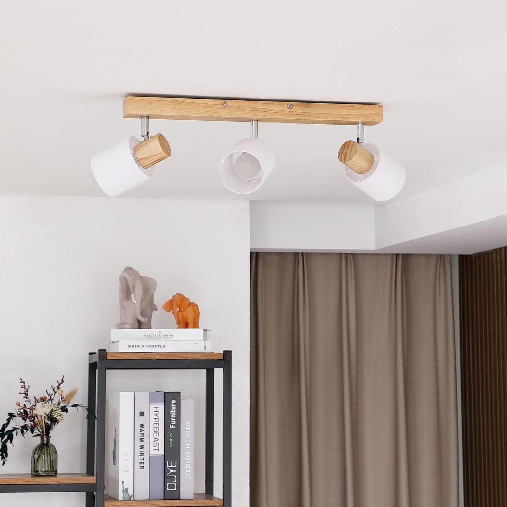 Spot en bois marron - Maisons du Monde