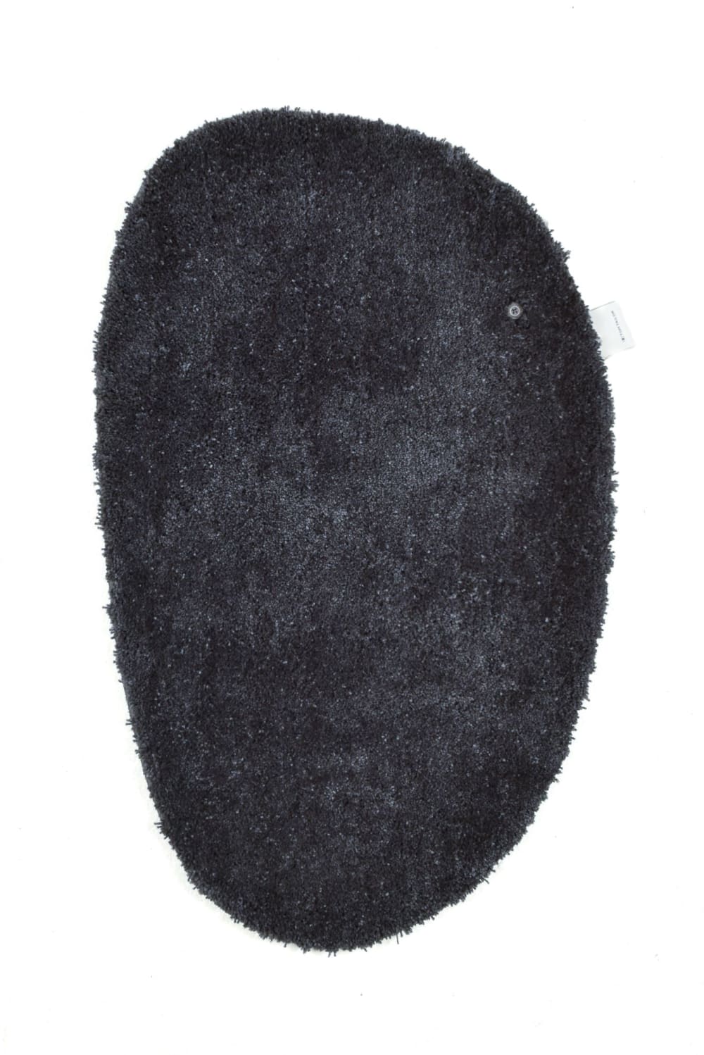 Alfombra de baño de poliéster tuftado a mano - antracita 60x100 cm