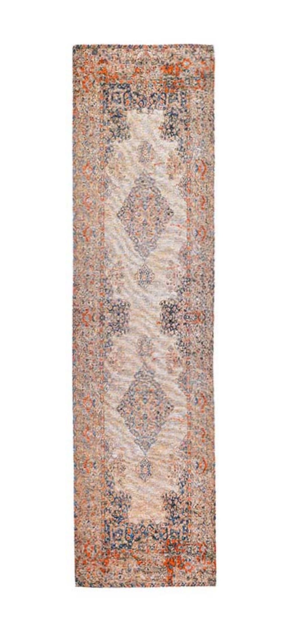 Tom Tailor Teppich im Vintage-Orient-Stil, flach gewebt, Bunt, 075x290 cm Mehrfarbig Öko-Tex Zertifikat Pes - Polyester