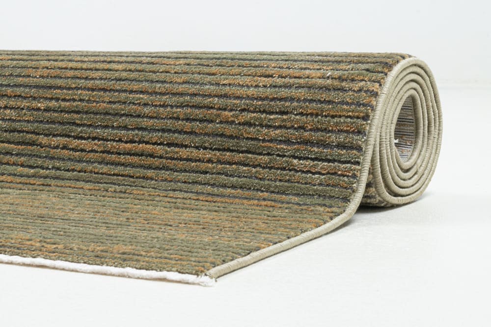 Tapis tissé à la machine en polypropylène - vert 120x180 cm — vue 3