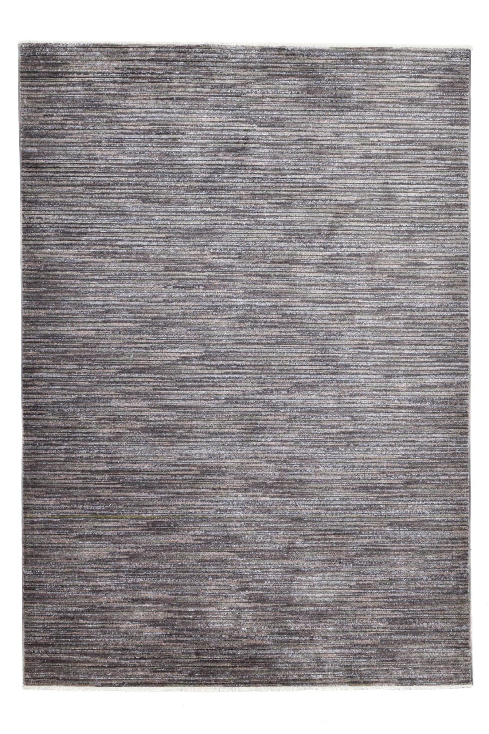 Tappeto tessuto a macchina in polipropilene - grigio scuro 120x180 cm - Grigio - PES - Poliestere