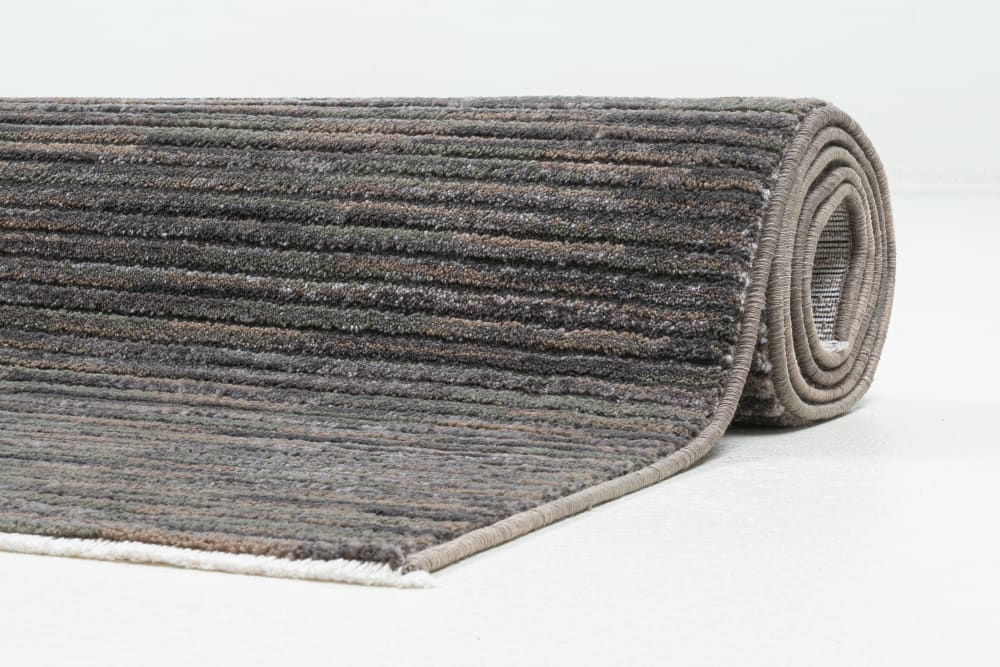 Tapis tissé à la machine en polypropylène - gris foncé 120x180 cm — vue 3