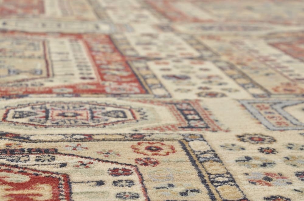 Alfombra oriental tejida - con flecos - Maisons du Monde