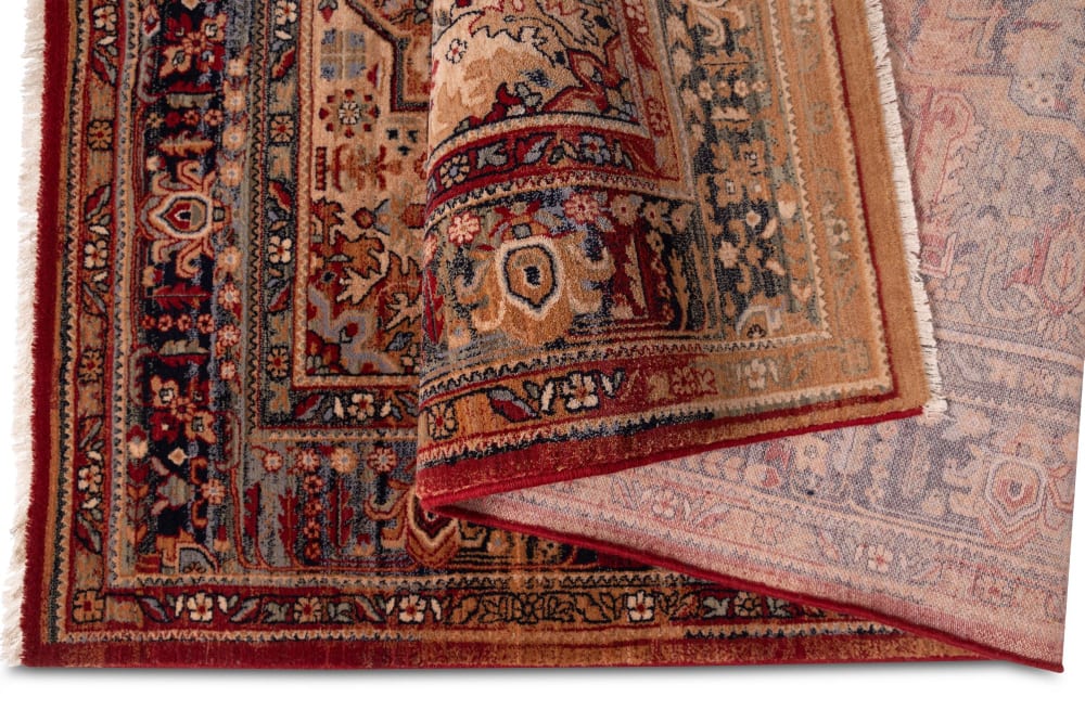 Alfombra oriental tejida - con flecos - Maisons du Monde