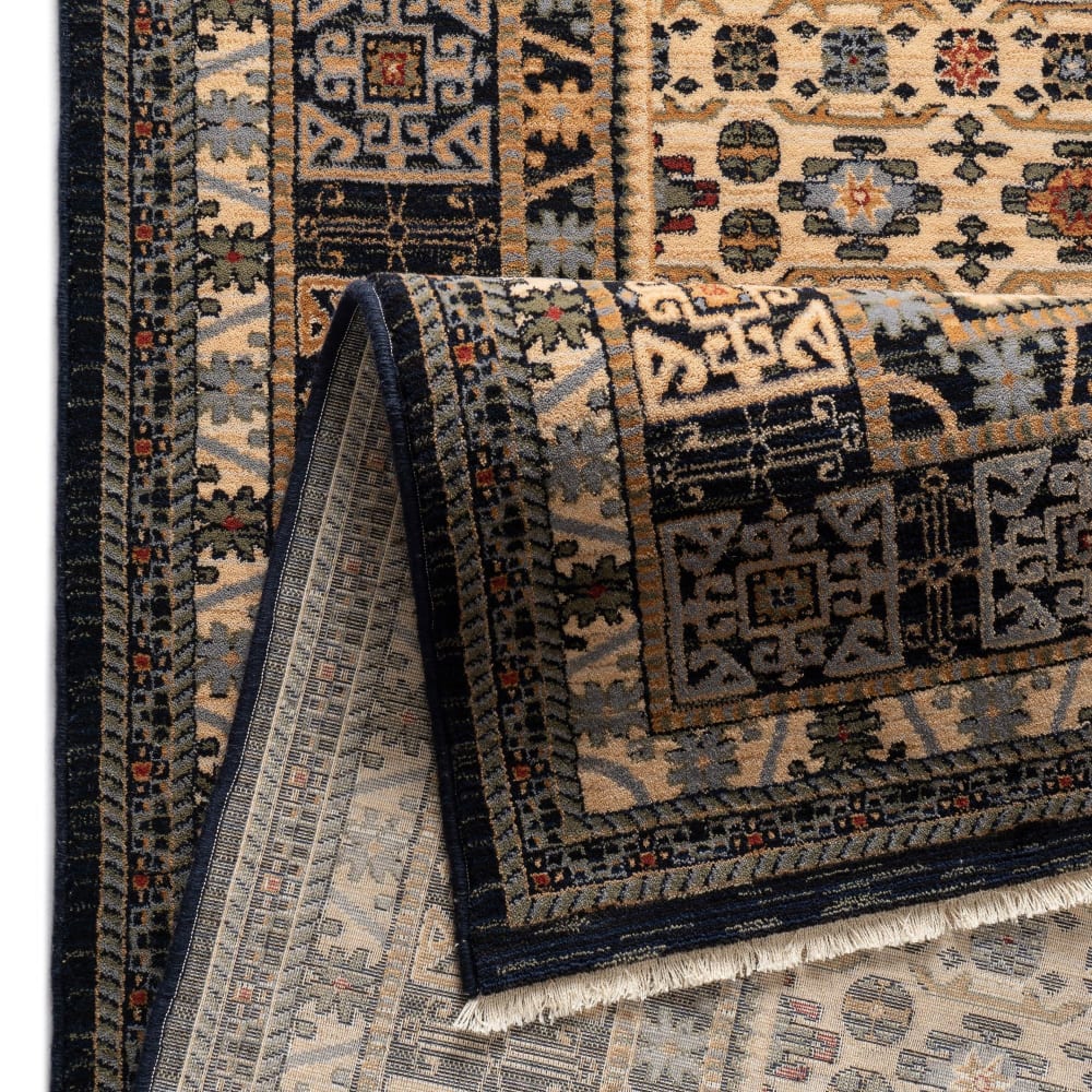 Tappeto orientale tessuto - con frange - THEKO