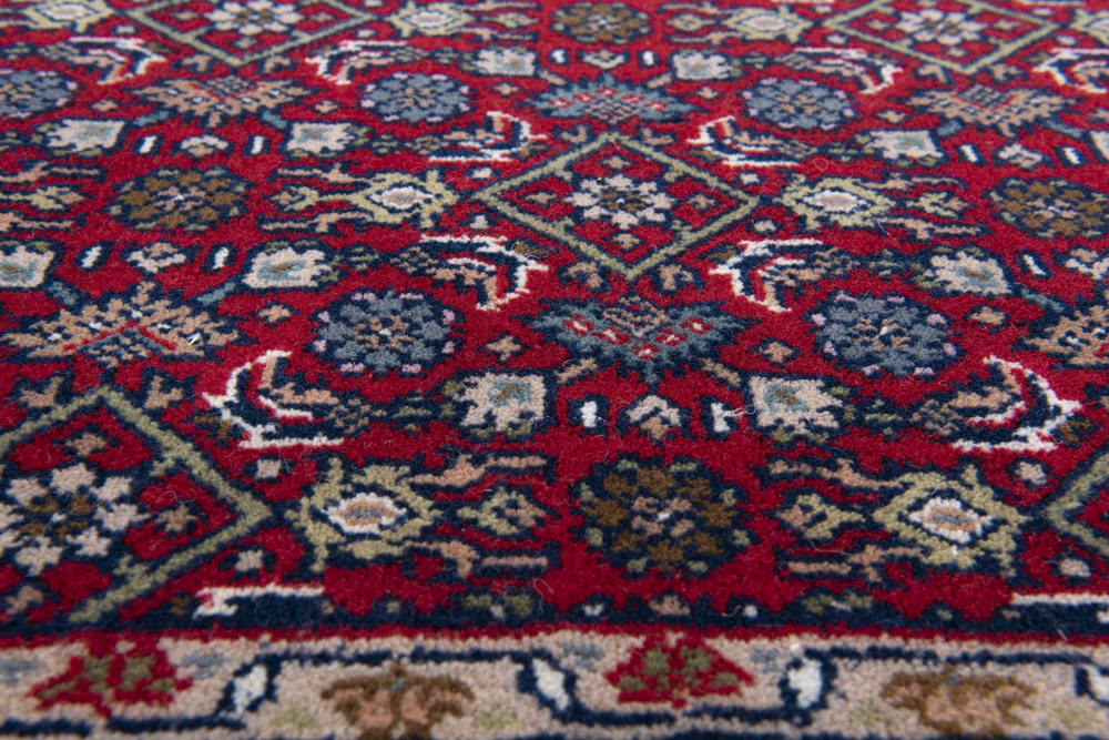 Tapis d'orient classique noué main en laine Rouge 060x90 cm — vue 3