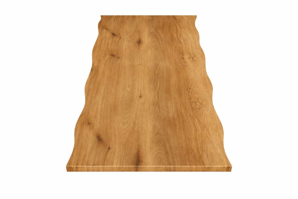 Mesa de comedor de diseño acabado roble. 200×100×75 cm - Maisons du Monde