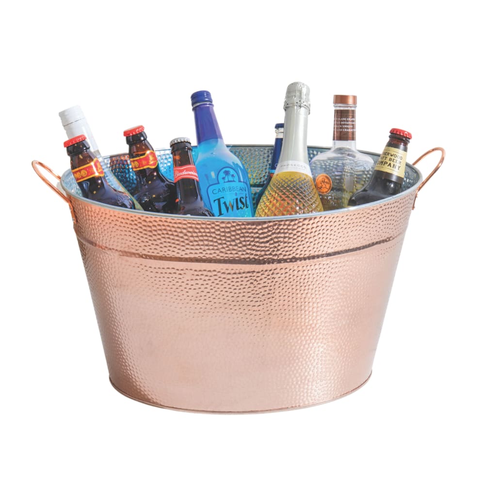 seau à champagne martelé