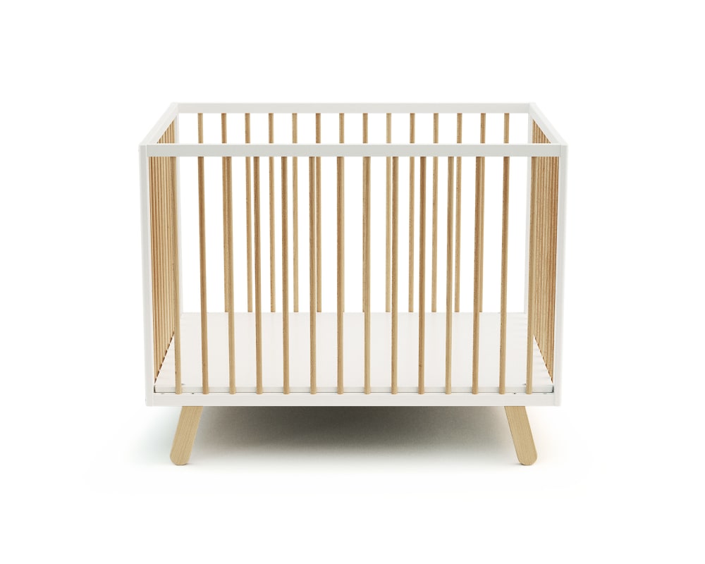 Parc bébé en bois blanc