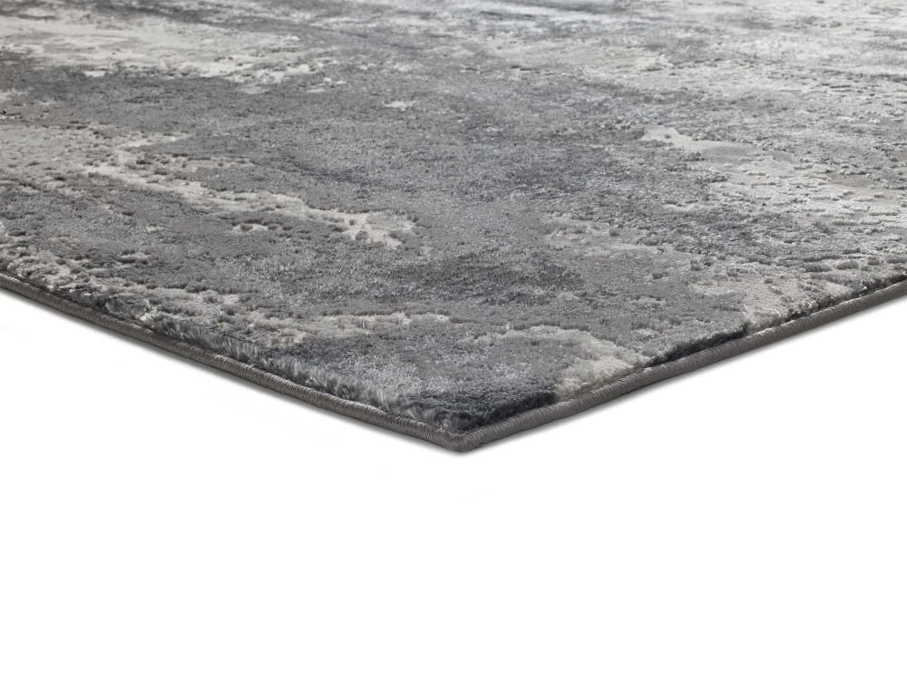 Tapis abstrait gris 140x200 cm — vue 4