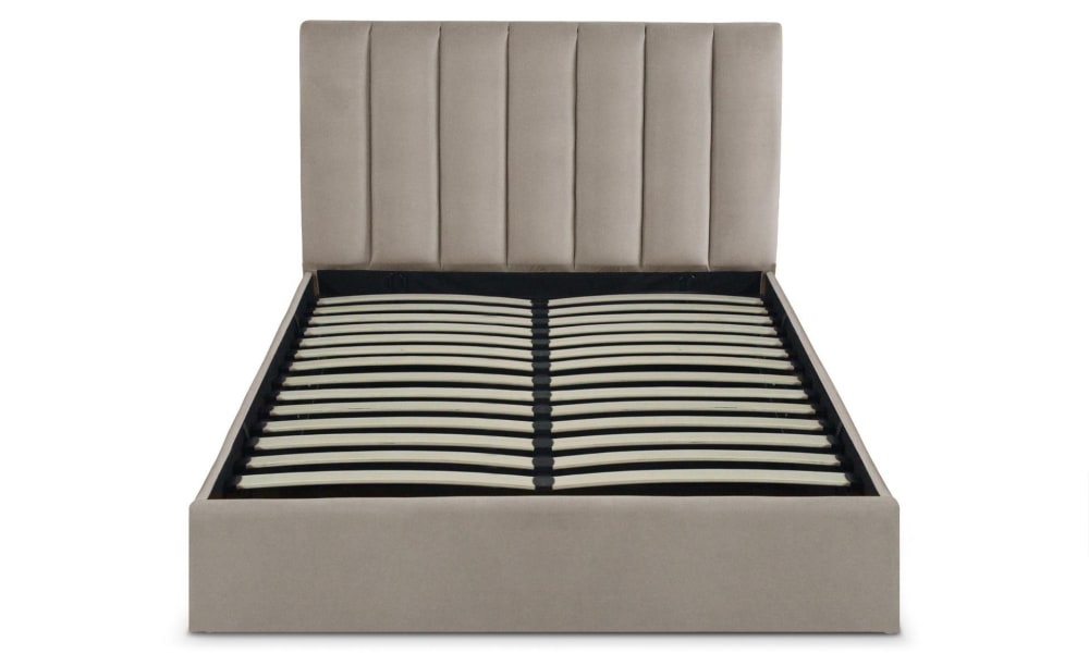 Lit coffre + sommier - 140cm