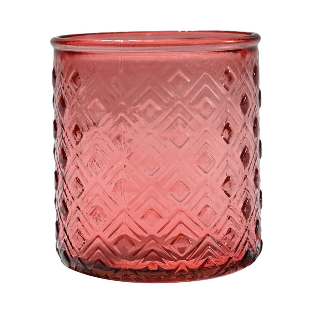 Ggobelet en verre recyclé pétale 12 cm Ggobelet en verre recyclé pétale 12 cm