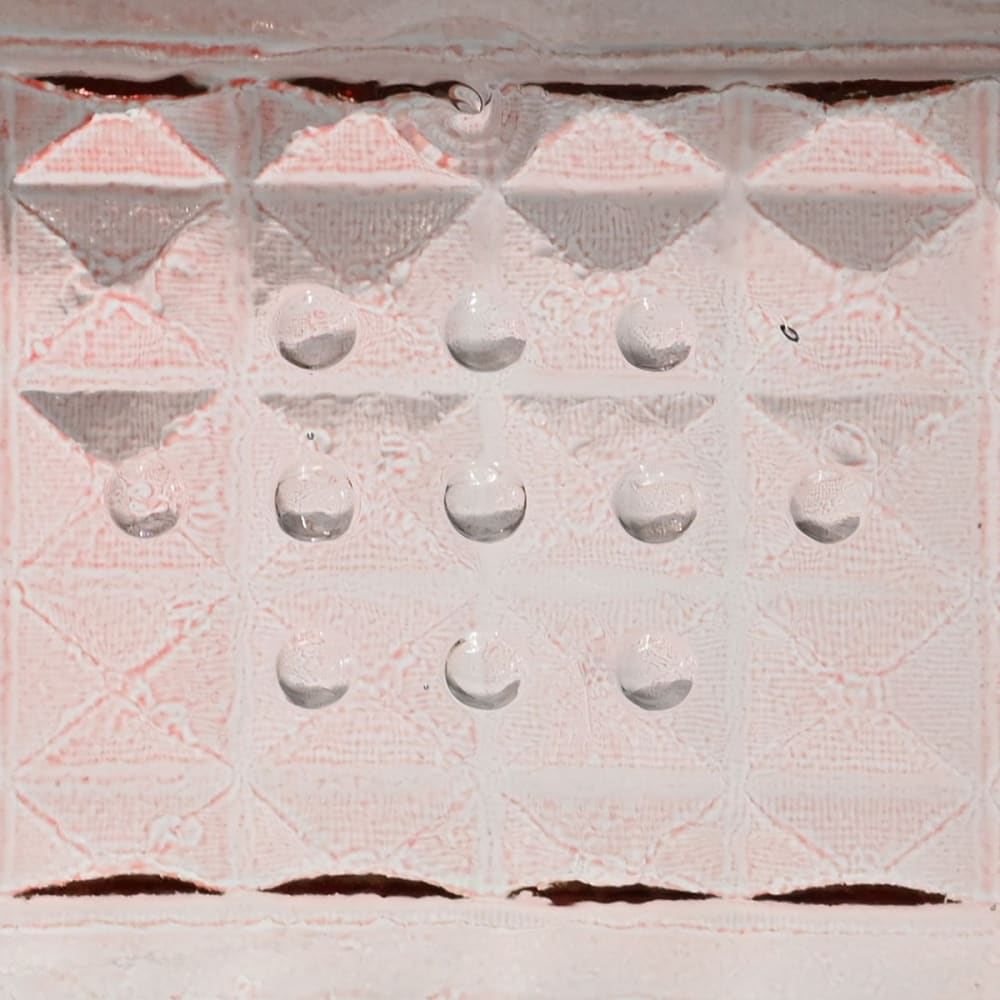 Pportesavon en verre recyclé pétale 12x9x3 cm - Maisons du Monde