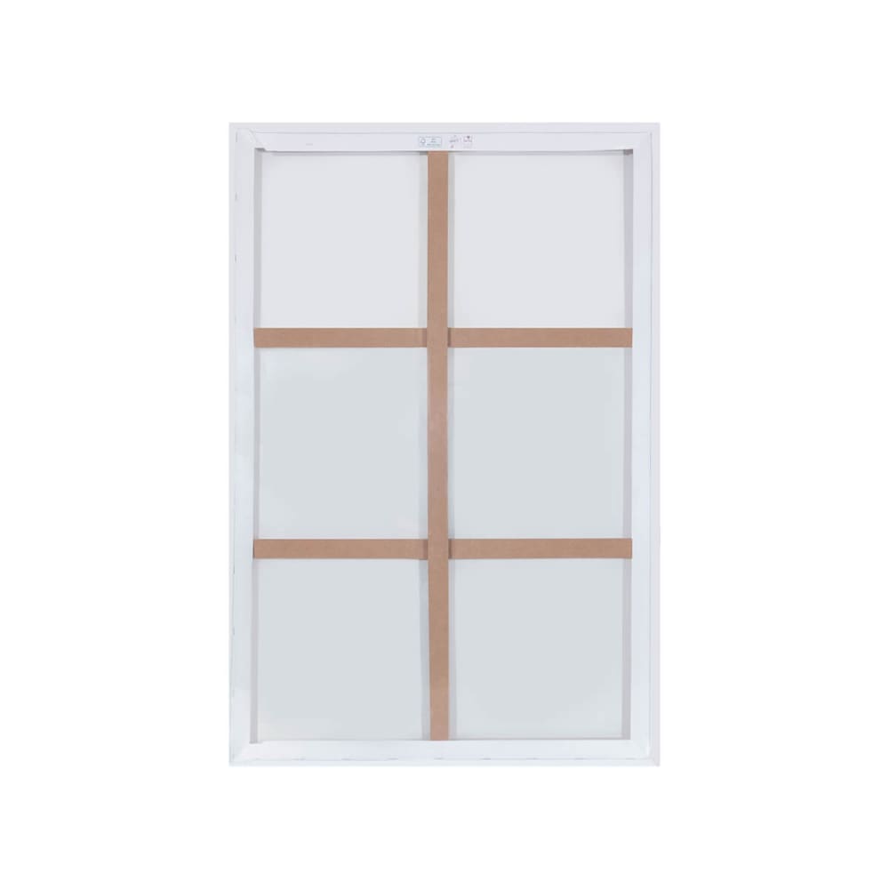 Tableau sur toile visage fleuri 65x97