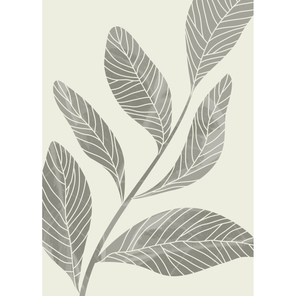 Tableau sur toile fleur vintage 30x45