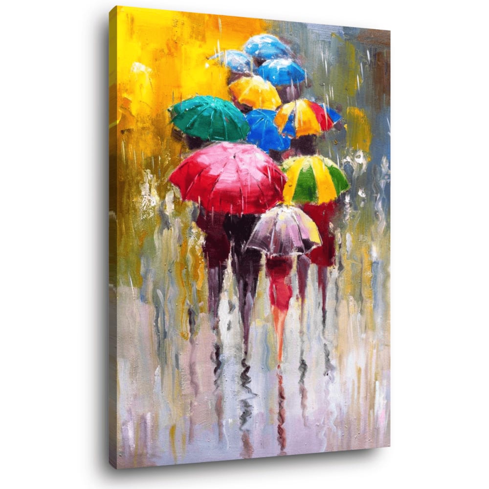 Tableau sur toile parapluie 30x45