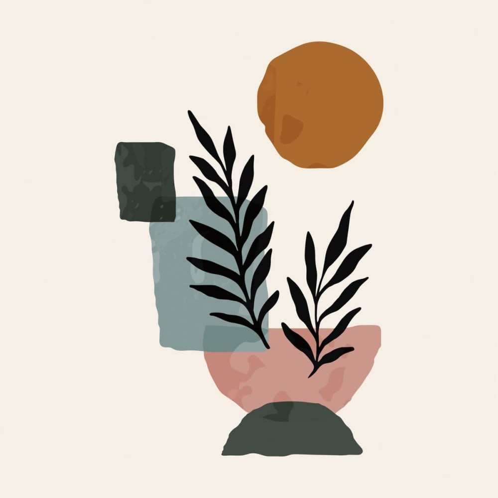 Tableau sur verre abstrait coloré 30x30