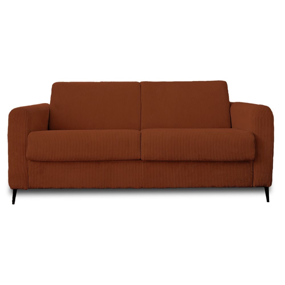 Canapé convertible 3 - terracotta