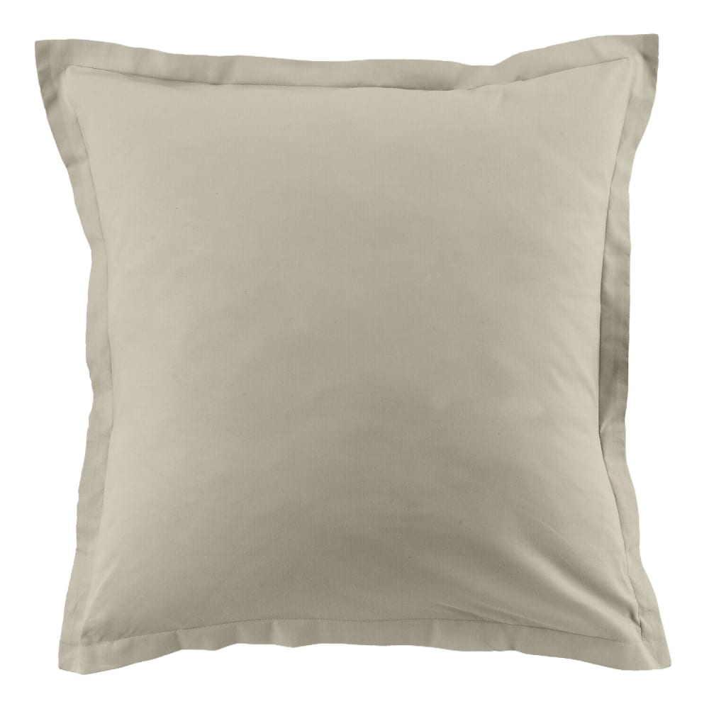 Taie d'oreiller coton latte 63x63 cm