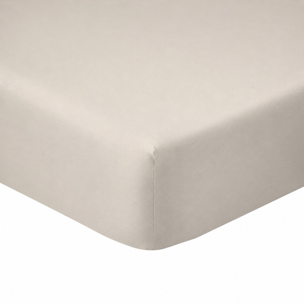 Drap housse coton grège 90x190 cm Drap housse coton grège 90x190 cm