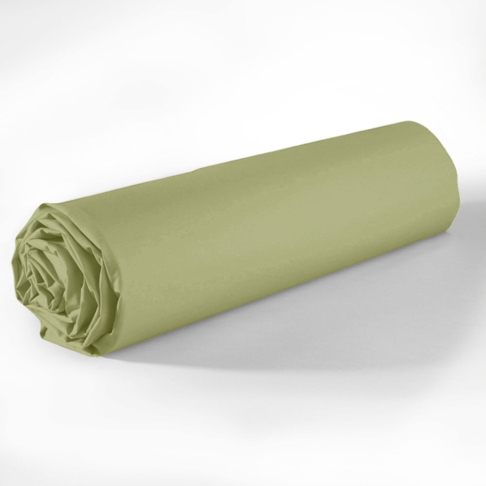 Drap housse coton verveine 90x190 cm - Maisons du Monde